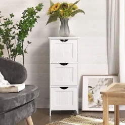 Store SONGMICS Mallette de maquillage rose argent