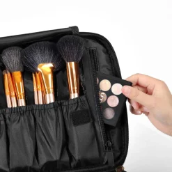 Clearance SONGMICS Mallette make-up voyage noir Blanc