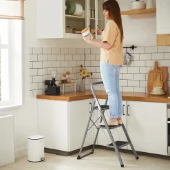 Sale SONGMICS Marche-pieds pliable Gris