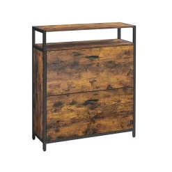 Cheap SONGMICS Meuble à chaussures 2 abattants