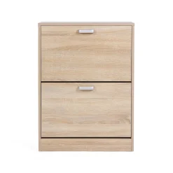 Cheap SONGMICS Meuble à chaussures 2 casiers