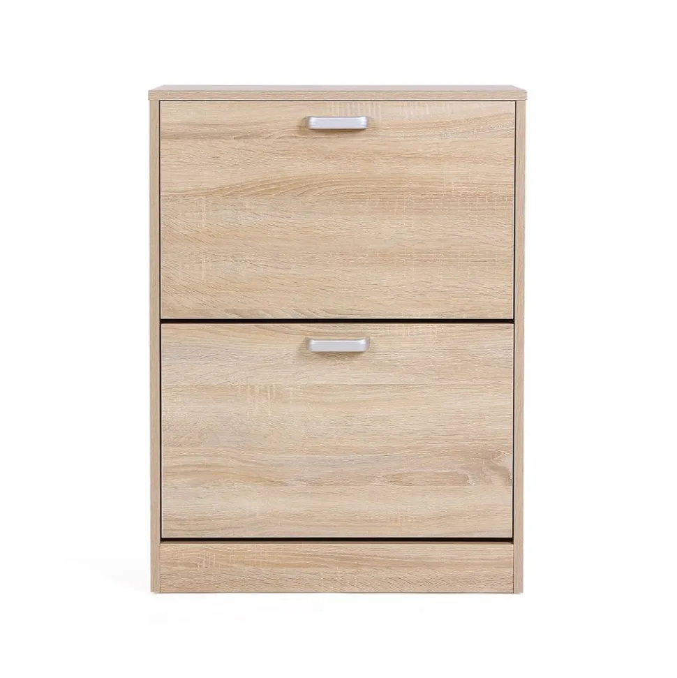 Cheap SONGMICS Meuble à chaussures 2 casiers