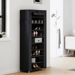 Fashion SONGMICS Meuble à chaussures 10 casiers