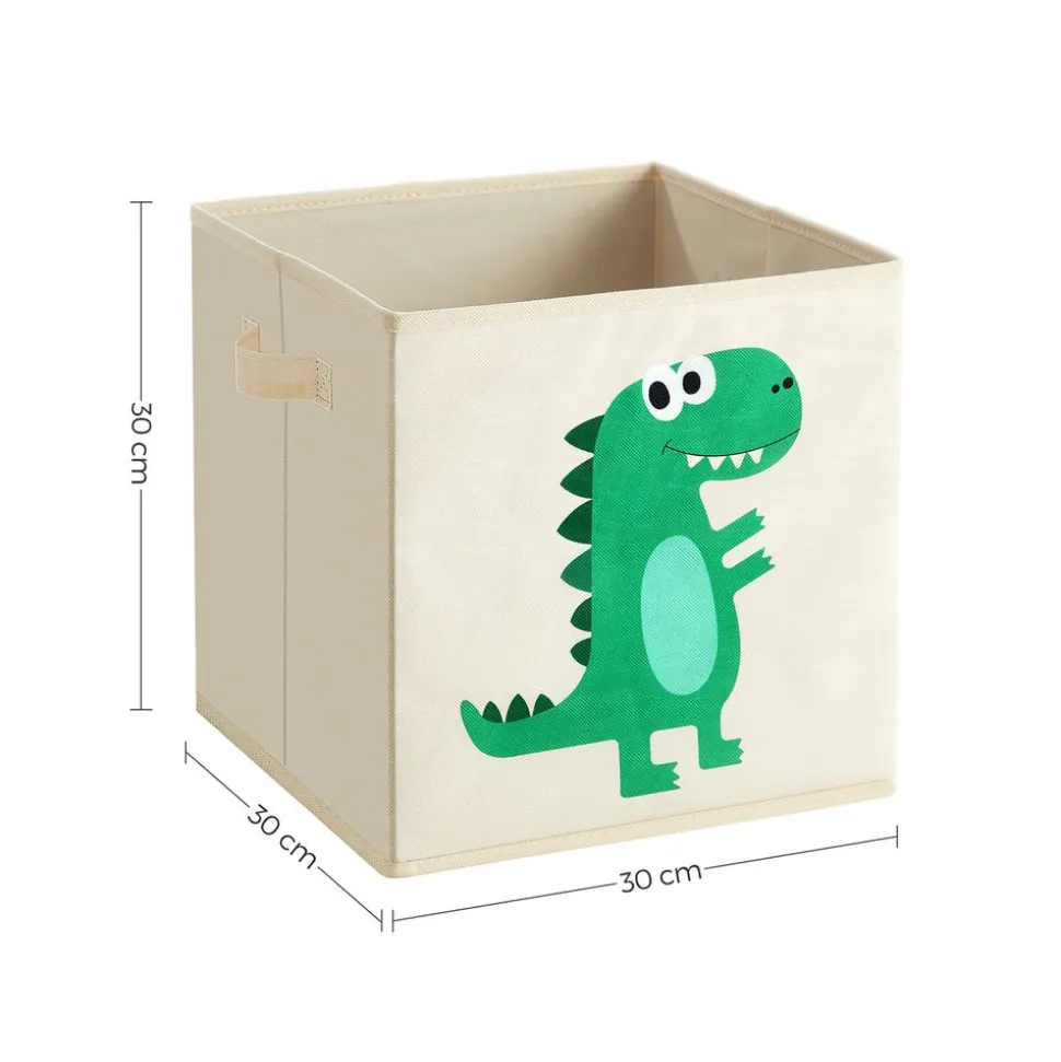 New SONGMICS Meuble à jouets 4 niveaux Rose