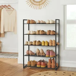 Flash Sale SONGMICS Meuble chaussures 5 niveaux Blanc