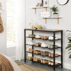 Cheap SONGMICS Meuble chaussures grège