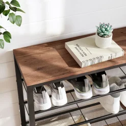 Cheap SONGMICS Meuble chaussures grège