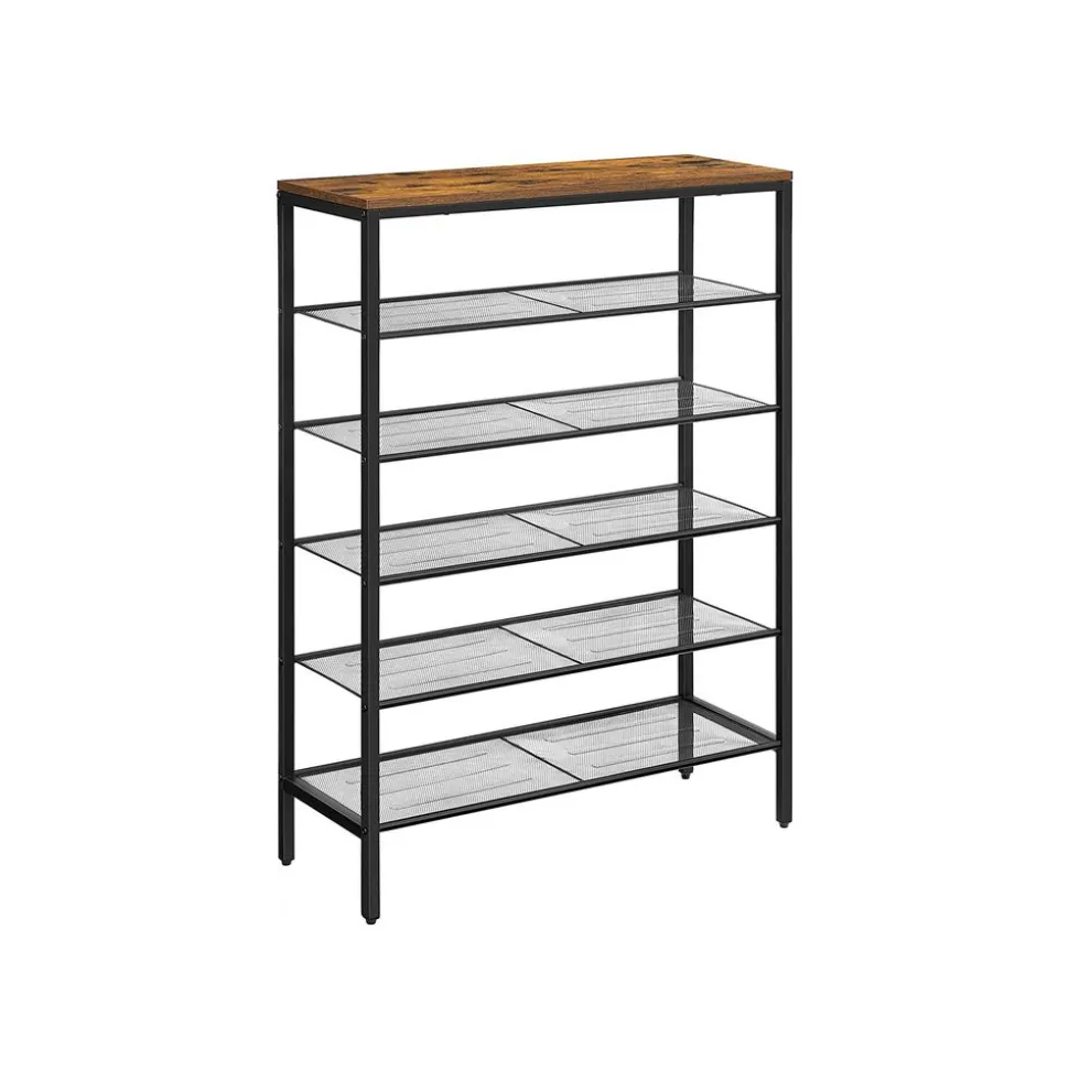 Best Sale SONGMICS Meuble chaussures industriel Blanc