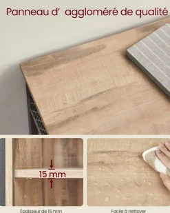 Best SONGMICS Meuble de Rangement