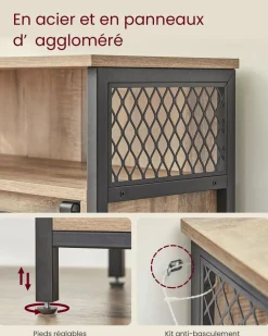 Best SONGMICS Meuble de Rangement