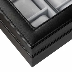 Outlet SONGMICS Meuble de rangement 5 niveaux noir boisé et noir