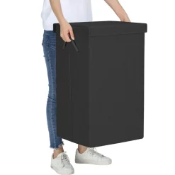 Best SONGMICS Meuble de salle de bain avec 3 compartiments ouverts blanc nuage