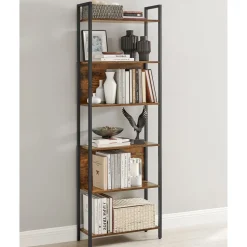 Fashion SONGMICS Meuble de salle de bain Gris