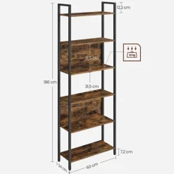 Fashion SONGMICS Meuble de salle de bain Gris