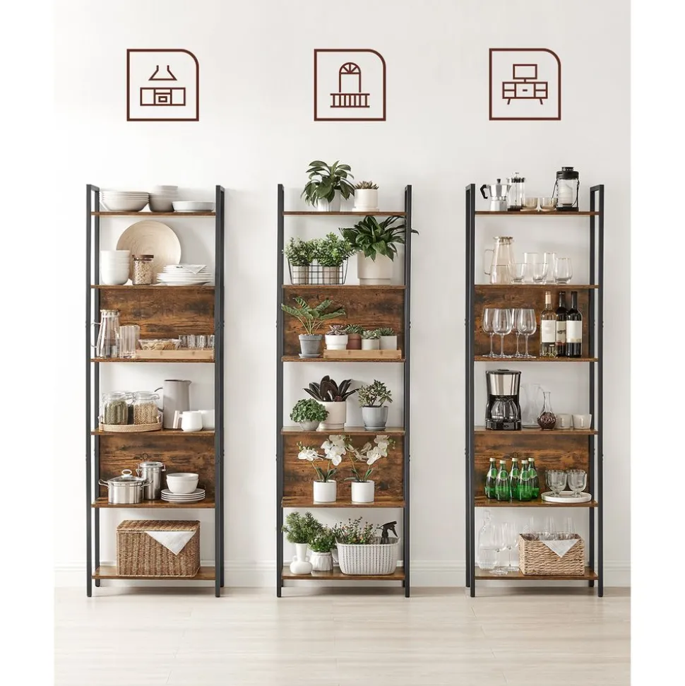 Fashion SONGMICS Meuble de salle de bain Gris