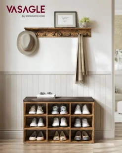 Shop SONGMICS Meuble d’Entrée avec Siège