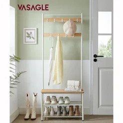 Discount SONGMICS Meuble d'entrée boisé