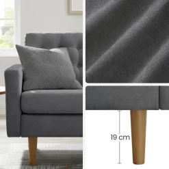 Outlet SONGMICS Meuble d'entrée industriel