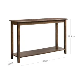 Outlet SONGMICS Meuble d'entrée industriel Blanc