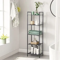 Discount SONGMICS Meuble enfant ardoise Noir Orange Et Jaune