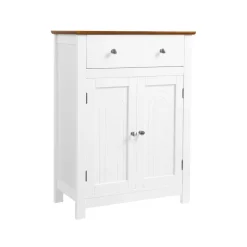 Cheap SONGMICS Meuble entrée verre noir