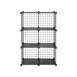 Best SONGMICS Meuble grille 6 casiers blanc