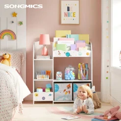 Online SONGMICS Meuble lavabo claire-voie Blanc