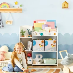 Online SONGMICS Meuble lavabo claire-voie Blanc