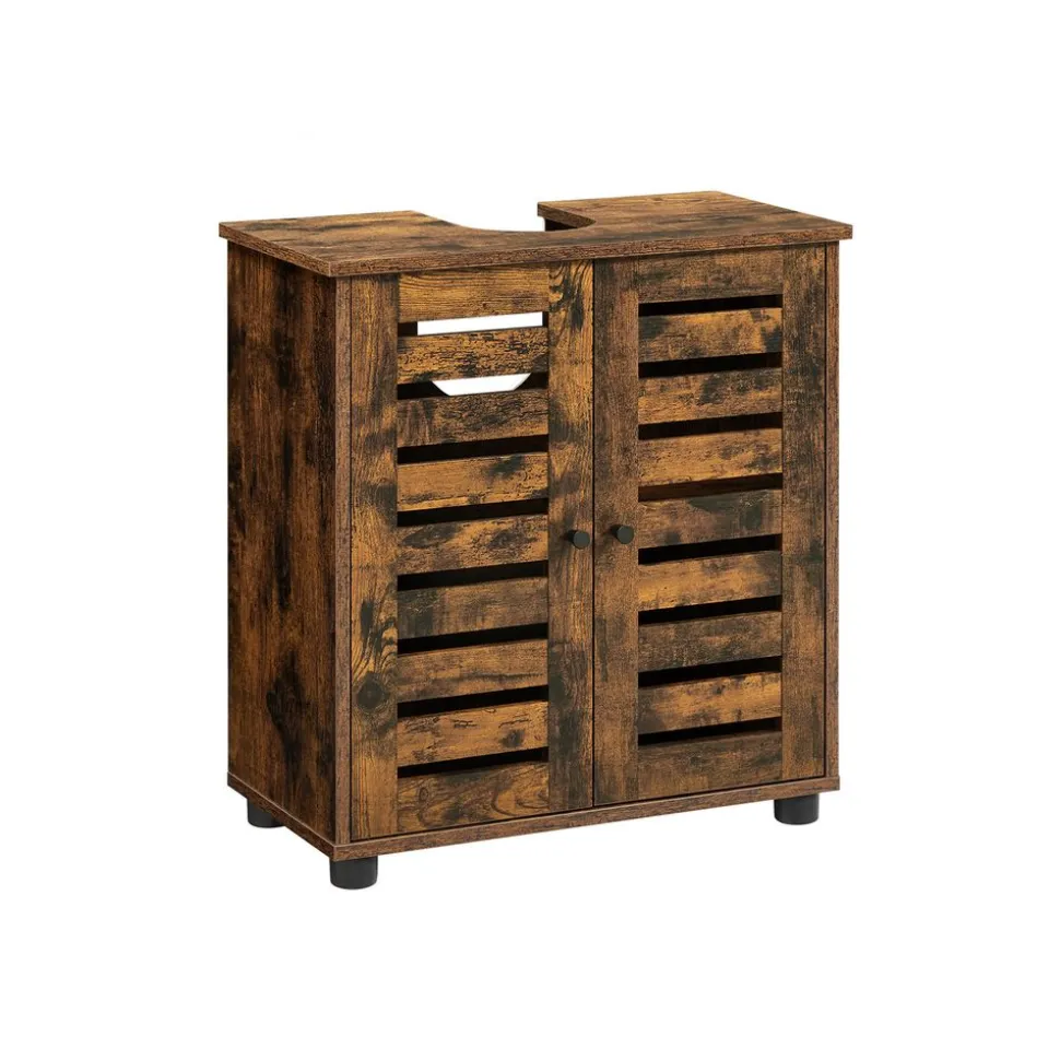 Shop SONGMICS Meuble lavabo ligne Blanc