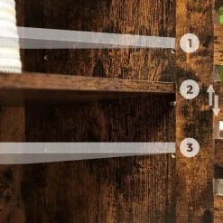 Shop SONGMICS Meuble lavabo ligne Blanc