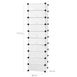 Best Sale SONGMICS Meuble modulable 10 casiers
