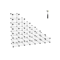 Shop SONGMICS Meuble modulable 32 casiers