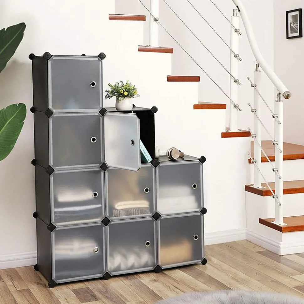 Flash Sale SONGMICS Meuble modulable 9 cubes