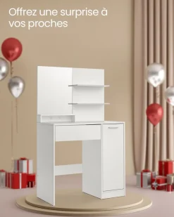 Outlet SONGMICS Meuble modulable 6 cubes