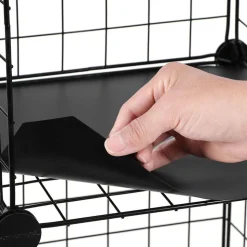 Hot SONGMICS Meuble modulable grille 12 cubes