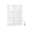 Store SONGMICS Meuble modulable infini blanc