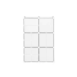 Store SONGMICS Meuble modulable infini blanc