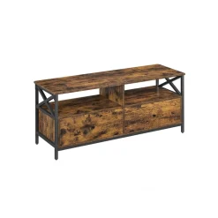 Discount SONGMICS Meuble rangement 2 tiroirs Marron Rustique