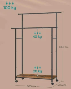 Clearance SONGMICS Meuble rangement blanc moderne