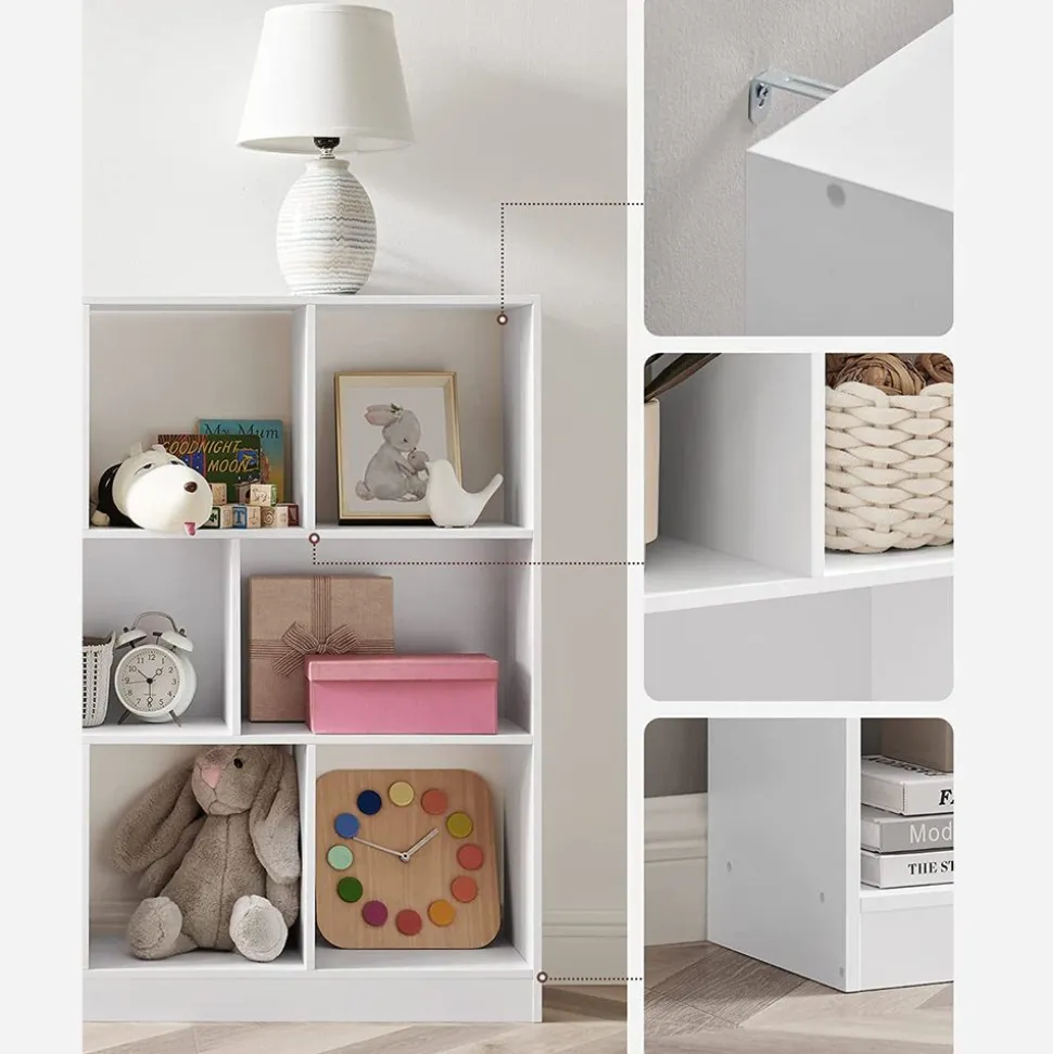 Flash Sale SONGMICS Meuble salle de bain scandinave Blanc