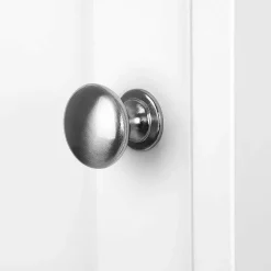 Fashion SONGMICS Meuble salle de bain sur pieds Blanc