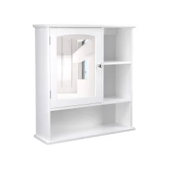 Clearance SONGMICS Meuble salle de bain tiroir Blanc