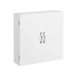 Sale SONGMICS Meuble sous lavabo Blanc