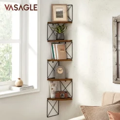 Cheap SONGMICS Meuble sous lavabo rustique Marron Rustique