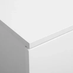 Store SONGMICS Meuble TV 120 cm pour télévisions jusqu'à 55 pouces blanc