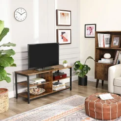 Discount SONGMICS Meuble TV 3 niveaux