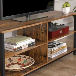 Discount SONGMICS Meuble TV 3 niveaux