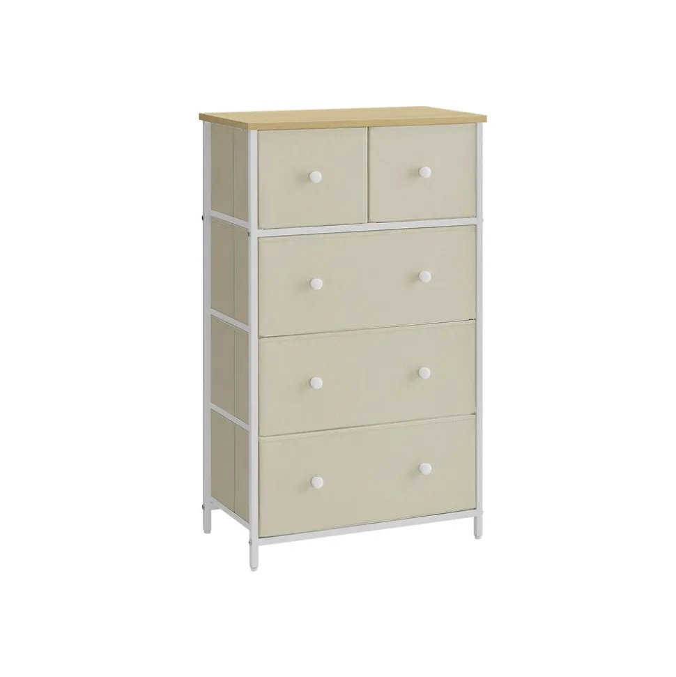 Outlet SONGMICS Meuble TV 2 portes rustique Marron Rustique