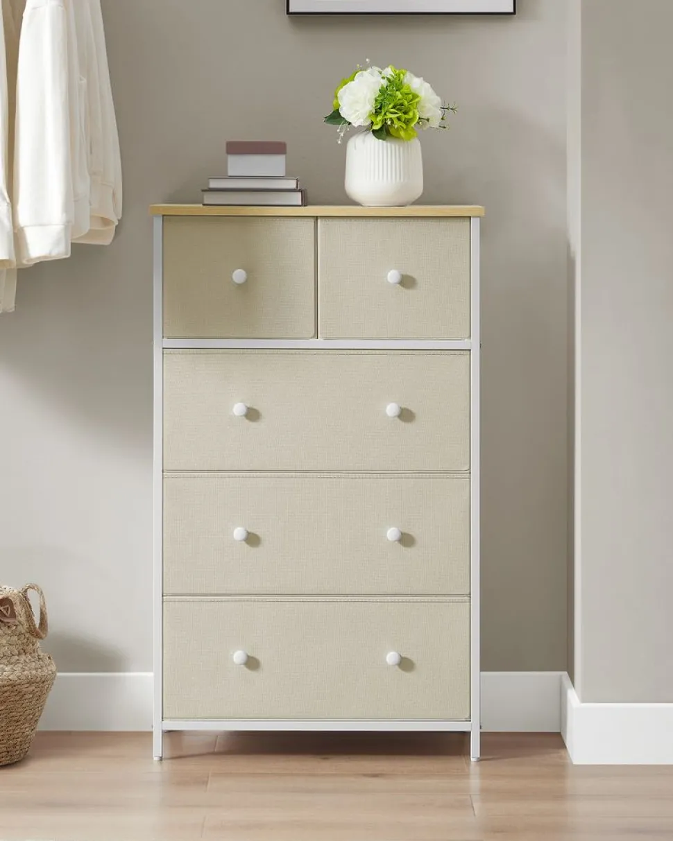 Outlet SONGMICS Meuble TV 2 portes rustique Marron Rustique