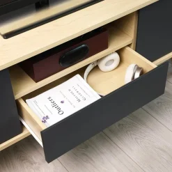 Best SONGMICS Meuble TV foncé Gris